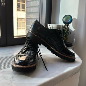 Franco Sarto lace up loafers